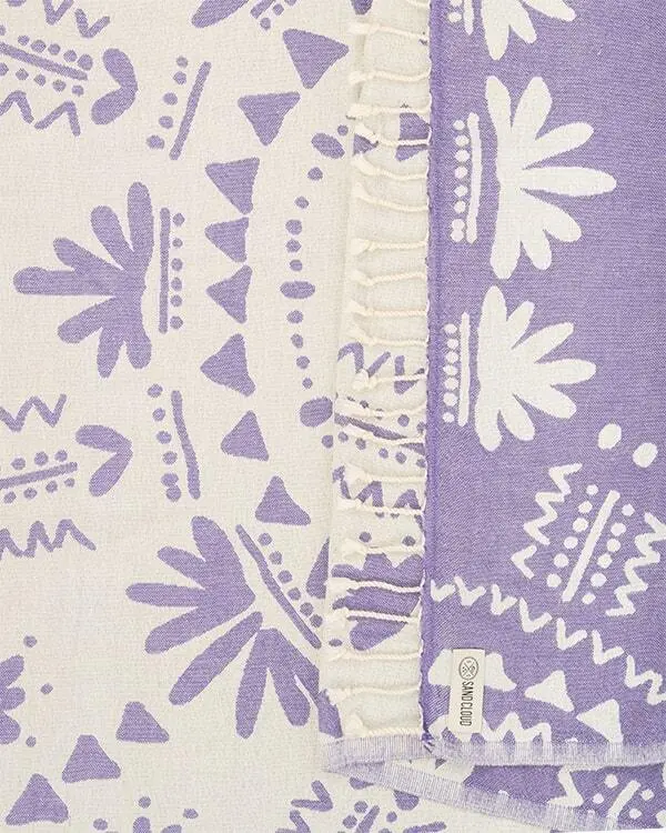 Boho Towel Purple | Sand Cloud - Image 3