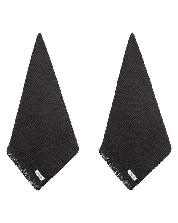 Micro Waffle Hand Bath Bundle - 2 Pack - Black | Sand Cloud - Image 5
