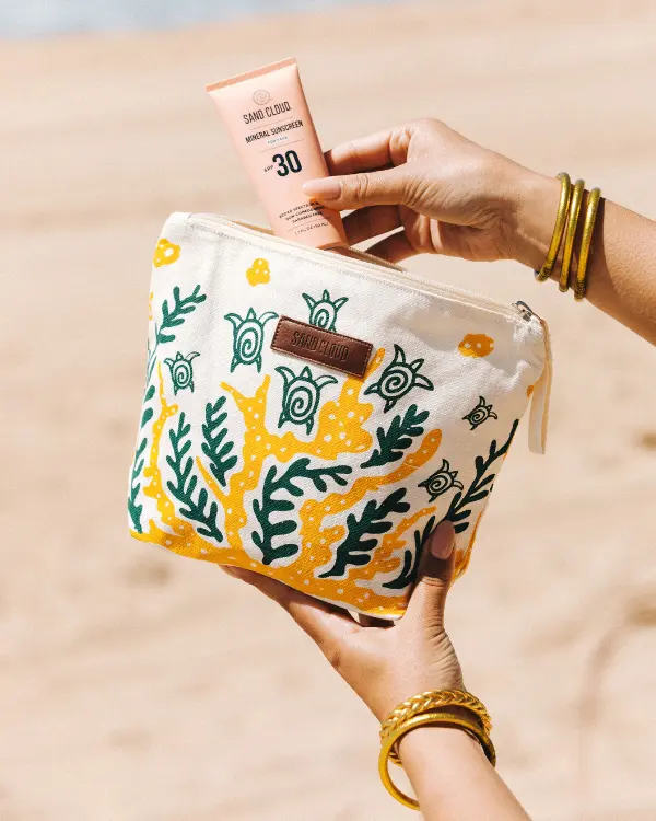 Swimming Turtles Zipper Pouch | Sand Cloud - Image 2