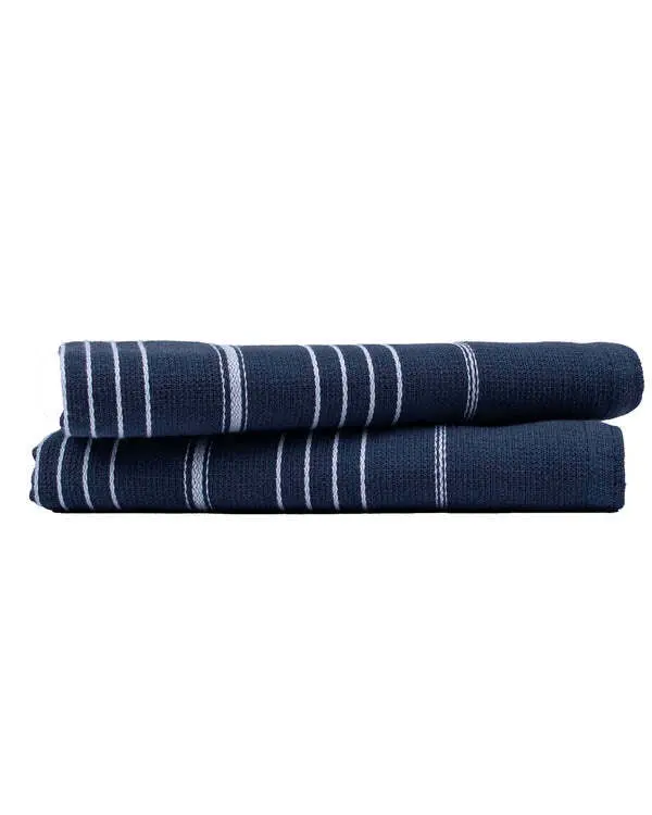 Alternative view of Classic Fringeless Hand Bath Bundle 2 Pack - Navy | Sand Cloud