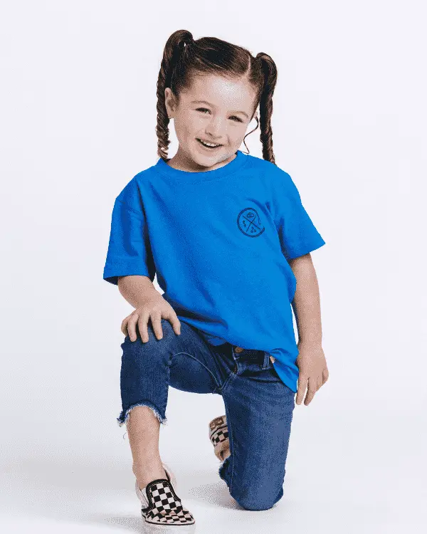 SC Dolphin Kids Tee - Sapphire Blue | Sand Cloud - Image 4