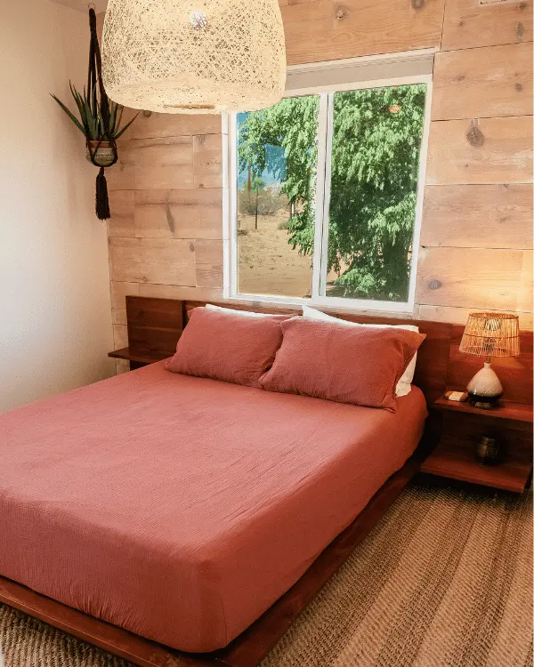 Sonoran Fitted Sheet - Terracotta | Sand Cloud - Image 4