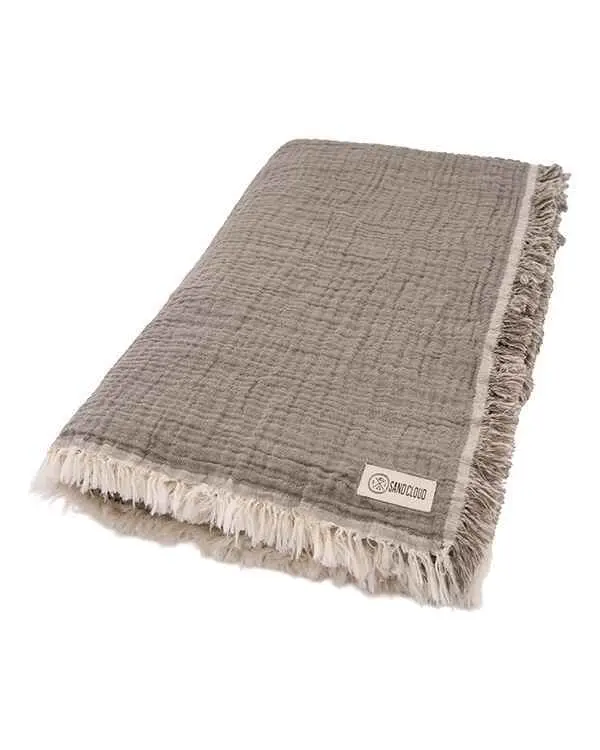 Senna Melange PARTY BLANKET - Beige - King | Sand Cloud - Image 5