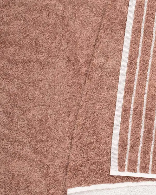 Micro Stripe Bath Bundle - 2 Pack - Warm Taupe | Sand Cloud - Image 5