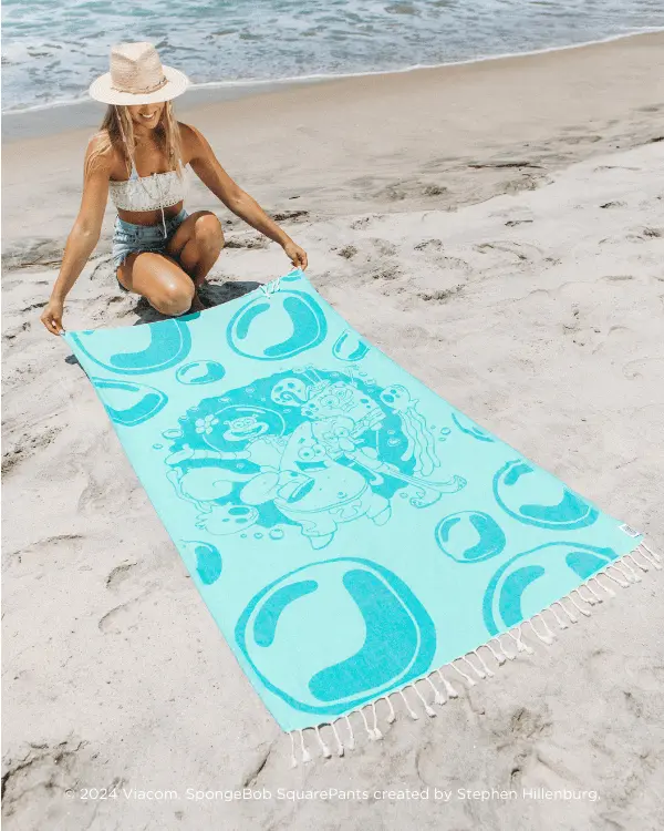 Alternative view of SpongeBob Bubbles | Sand Cloud