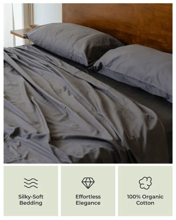 Luxe Sateen Sheet Set Beige | Sand Cloud - Image 4