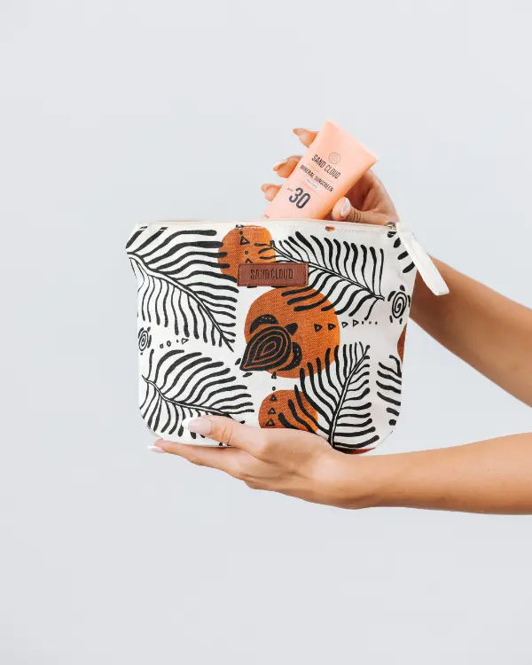Retro Turtles Zipper Pouch | Sand Cloud - Image 3