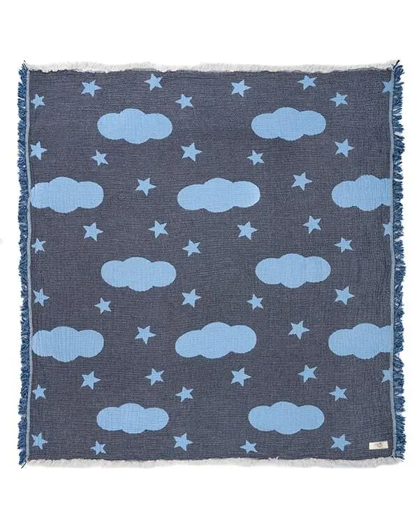 Twinkle Gauze Receiving Blanket with Pouch | Sand Cloud