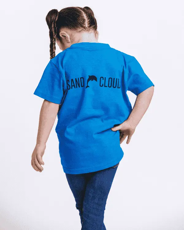 SC Dolphin Kids Tee - Sapphire Blue | Sand Cloud - Image 3