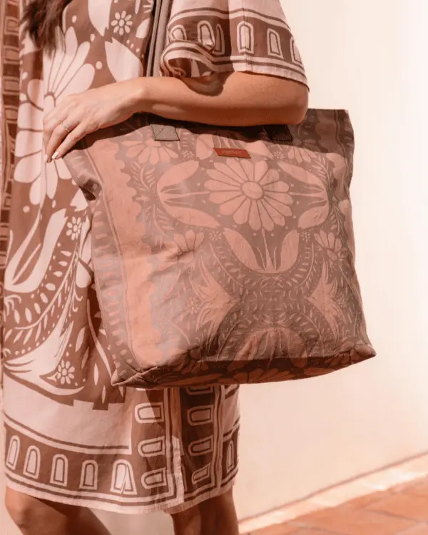 Nippon Daisy Beach Tote | Sand Cloud - Image 2