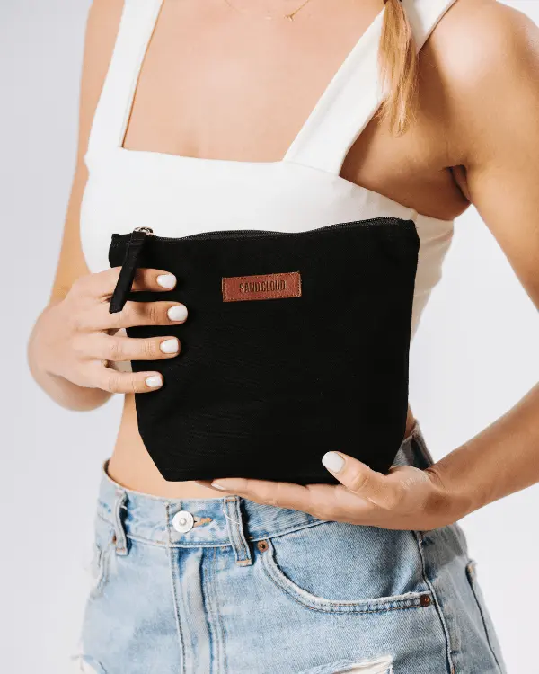 Patnem Zipper Pouch Black | Sand Cloud - Image 4