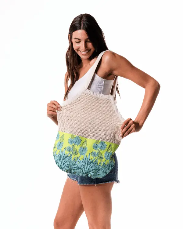 Agave Net Printed Market Bag | Sand Cloud - Image 4