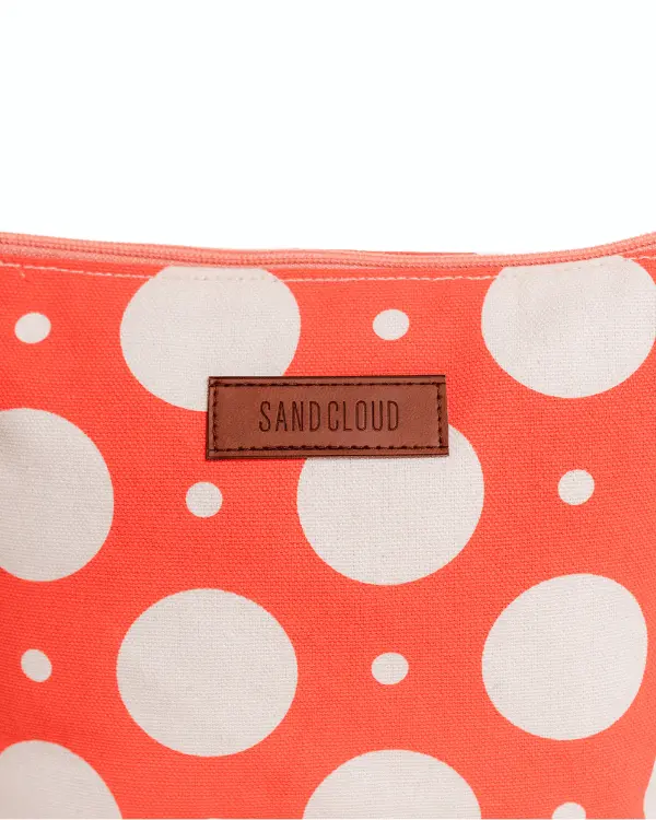 Polka Dot Zipper Pouch | Sand Cloud - Image 3
