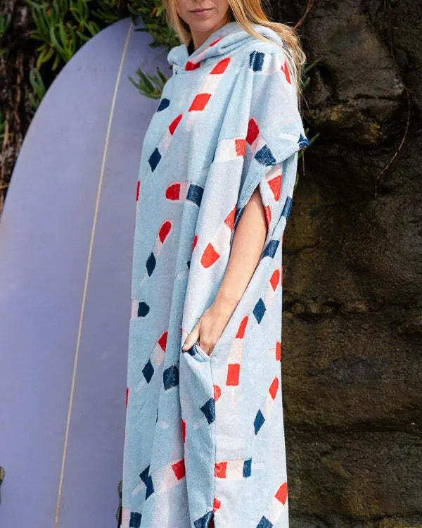 Popsicle Hooded Poncho | Sand Cloud - Image 5