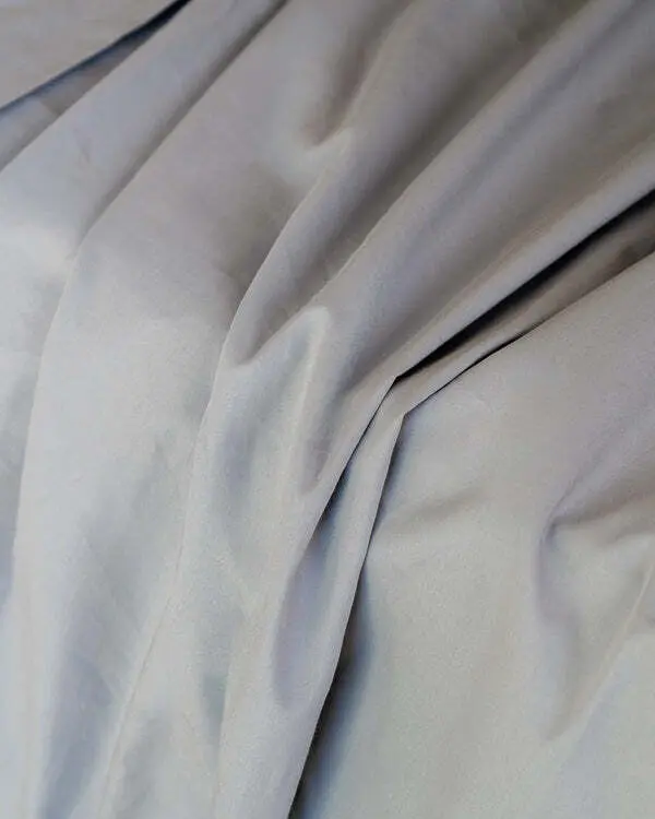 Signature Percale Solid Sheet Set Grey | Sand Cloud - Image 2