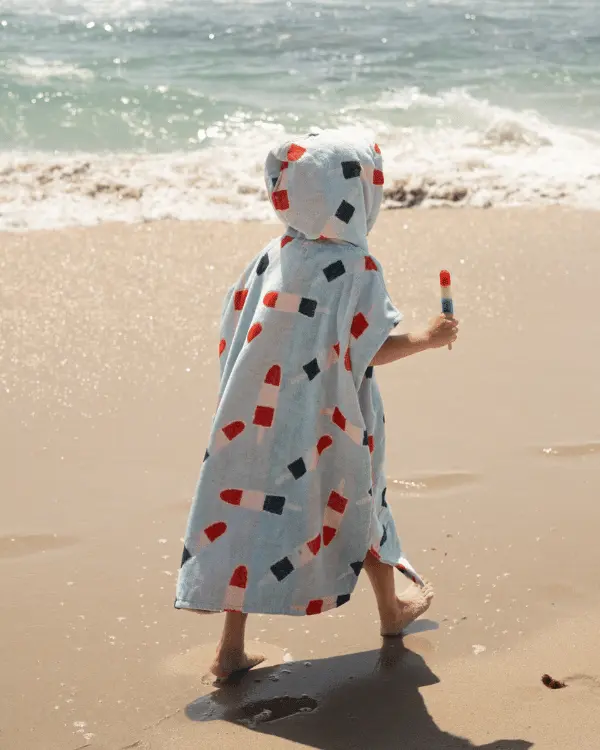Popsicle Hooded Poncho Youth | Sand Cloud