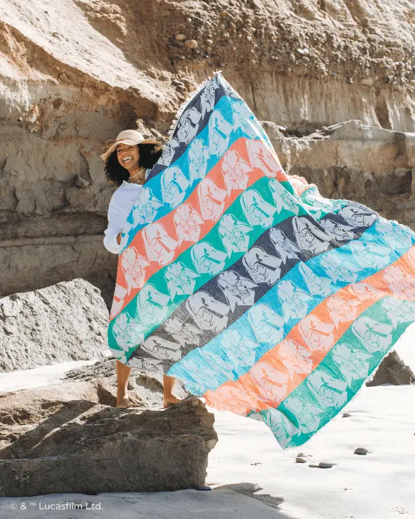 Alternative view of STAR WARS - Darth Vader - PARTY BLANKET | Sand Cloud
