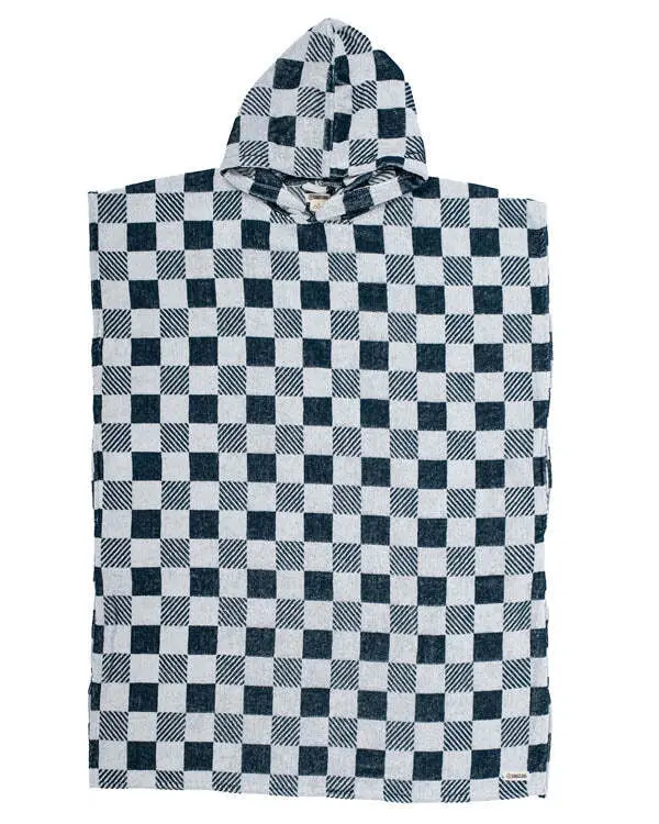 Checker Hooded Poncho | Sand Cloud - Image 2