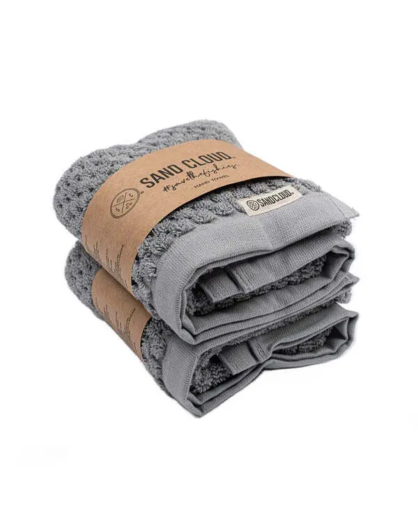 Atom Hand Bath Bundle- 2 Pack - Grey | Sand Cloud - Image 4