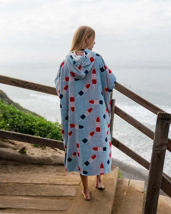 Popsicle Hooded Poncho | Sand Cloud - Image 3