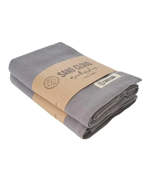 Terra Fringeless Hand Bath Bundle 2 Pack - Grey | Sand Cloud - Image 3
