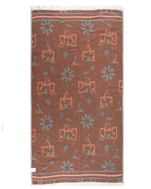 Alternative view of Sand Castle Kids Towel | Sand Cloud