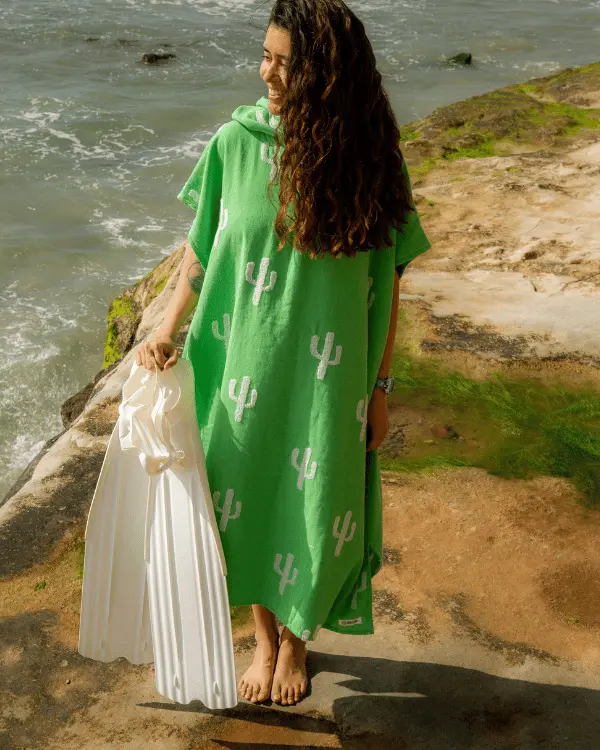 Cactus Hooded Poncho | Sand Cloud - Image 3