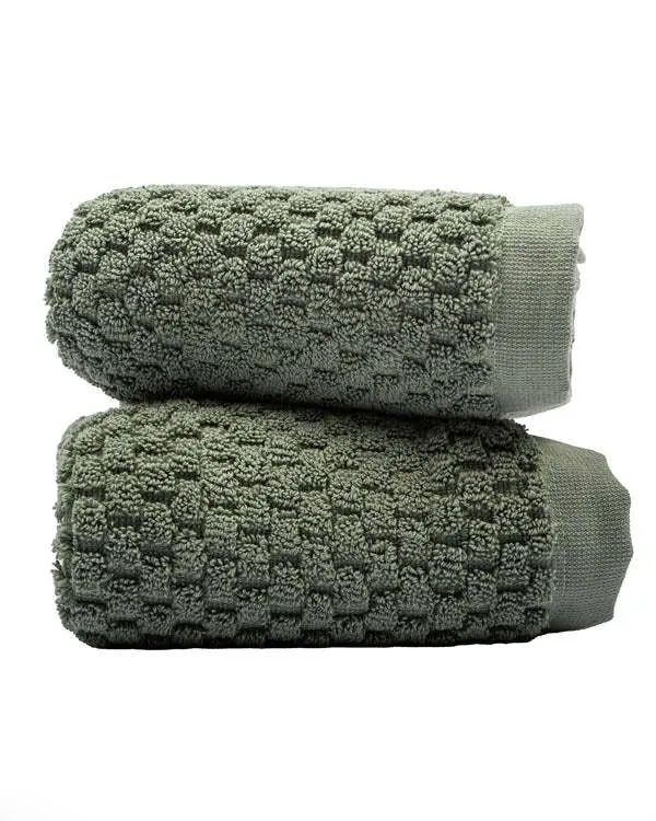 Atom Hand Bath Bundle 2 Pack - Hedge Green | Sand Cloud - Image 2