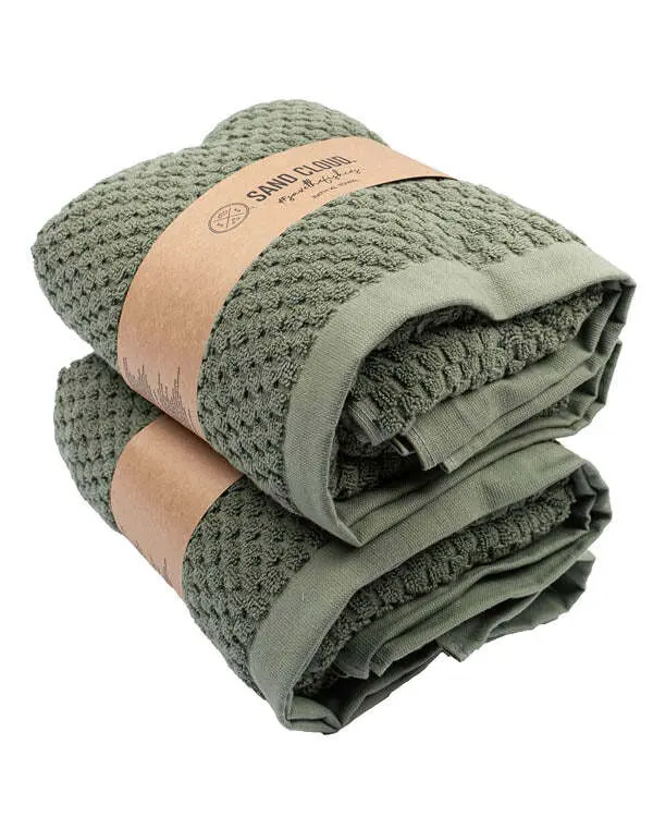Atom XL Bath Bundle 2 Pack - Hedge Green | Sand Cloud
