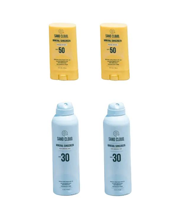 Alternative view of 2 Mineral Sunscreen Mist + 2 Mineral Sunscreen Face Stick | Sand Cloud