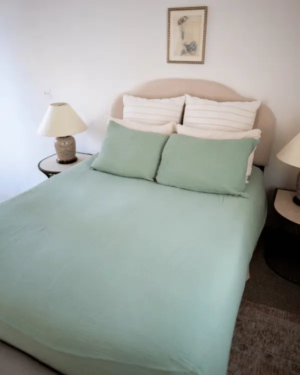 Sonoran Fitted Sheet - Sage | Sand Cloud - Image 4