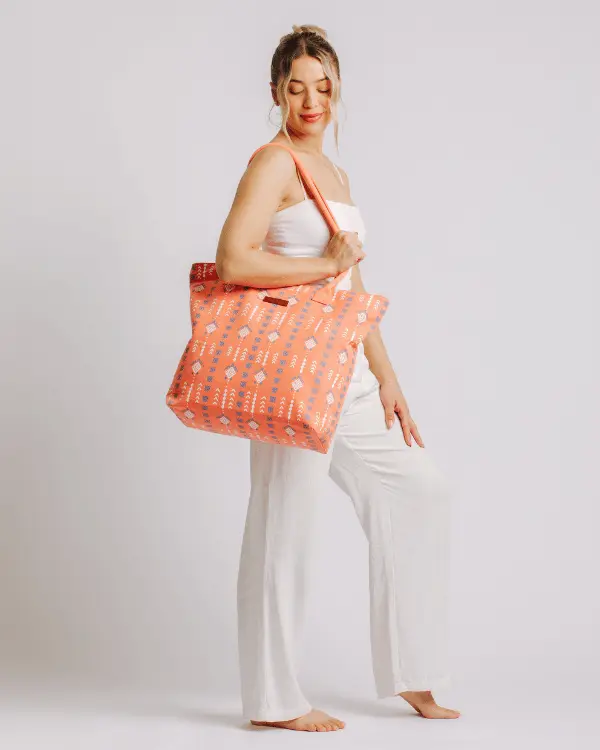 Diamond Mudcloth Beach Tote | Sand Cloud - Image 6