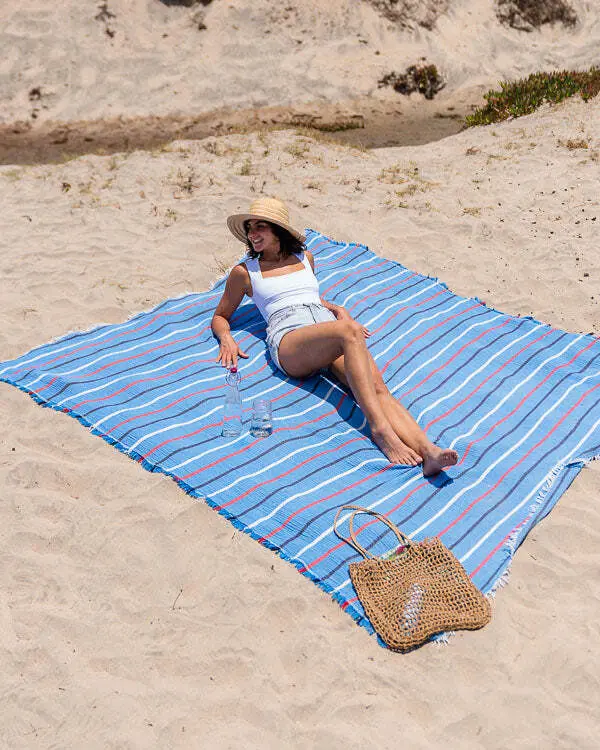 Alternative view of Pinstripe - PARTY BLANKET | Sand Cloud