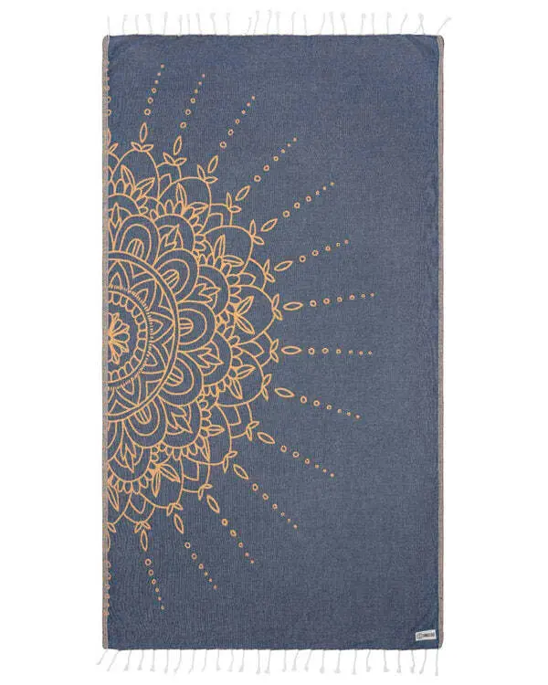 Flower Mandala Navy | Sand Cloud