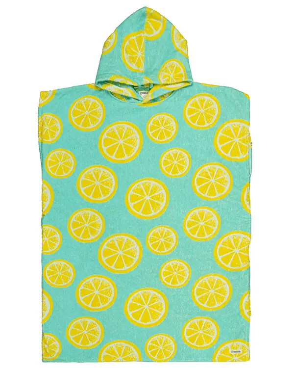 Lemons Hooded Poncho | Sand Cloud - Image 2