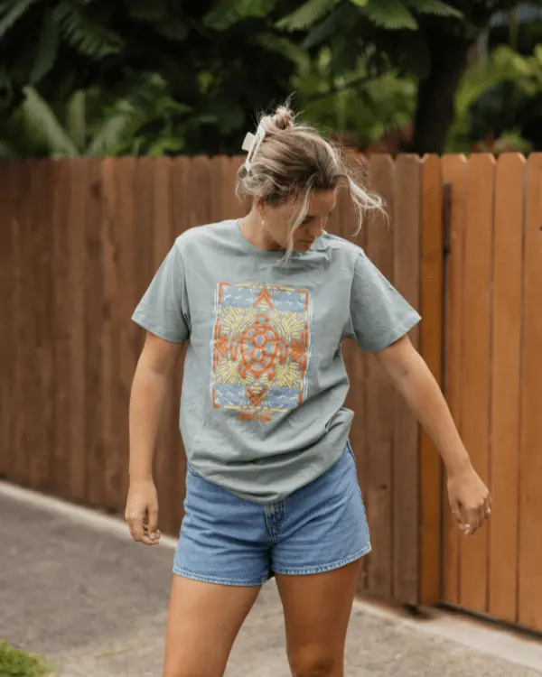Mandala Turtle SS Tee - Chinoise Green | Sand Cloud - Image 2