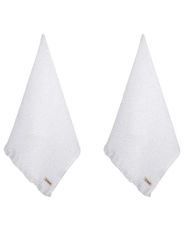Micro Waffle Hand Bath Bundle - 2 Pack - White | Sand Cloud - Image 4
