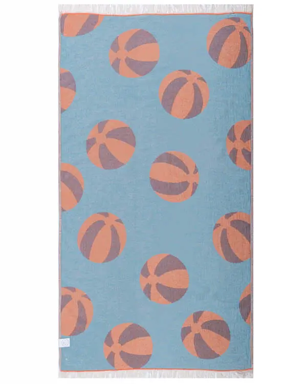 Alternative view of Beach Ball Kids Towel | Sand Cloud