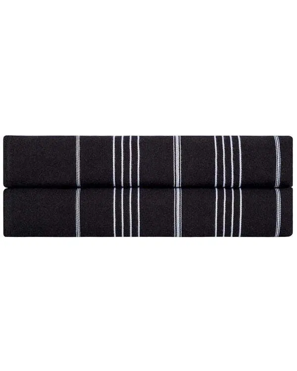 Classic Fringeless XL Bath Bundle - Black - 2 Pack | Sand Cloud - Image 2