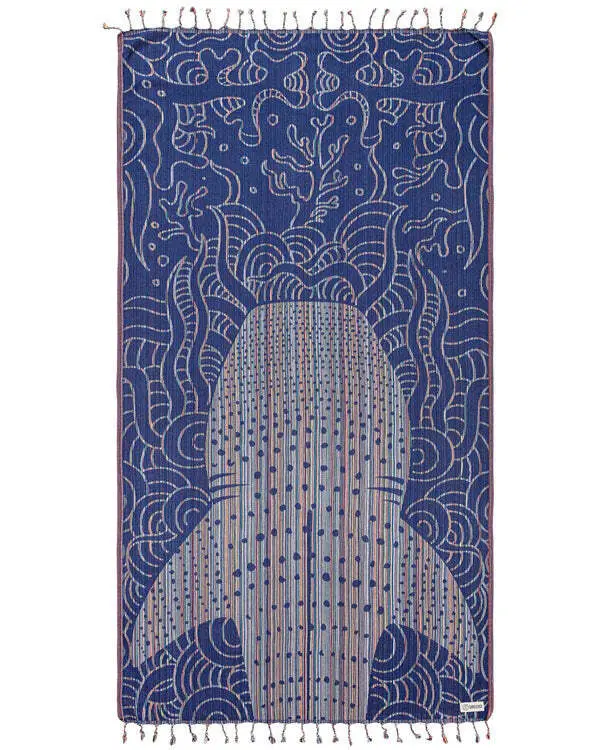 Variegated Whale Shark Navy | Sand Cloud