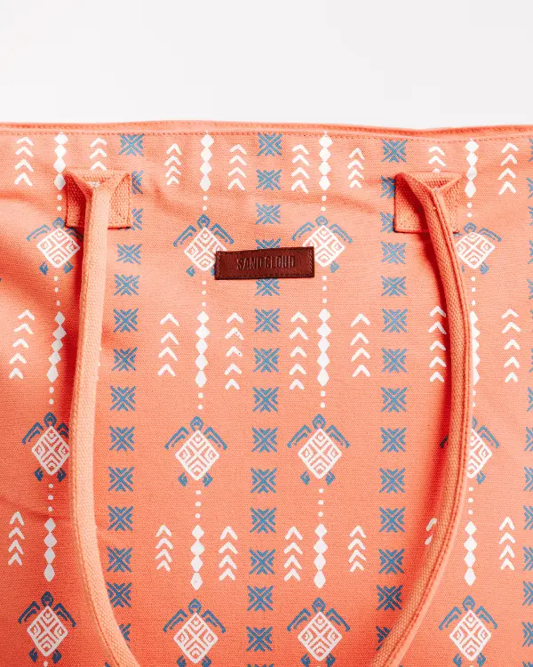 Diamond Mudcloth Beach Tote | Sand Cloud - Image 5
