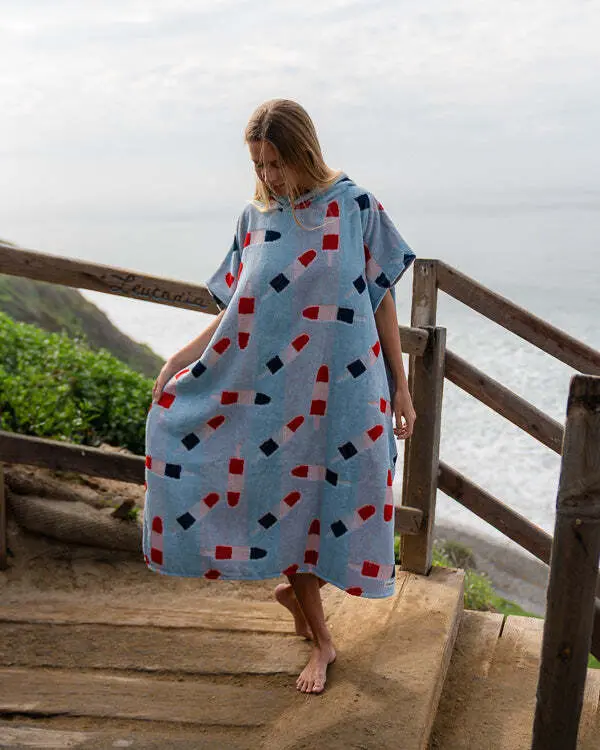 Popsicle Hooded Poncho | Sand Cloud