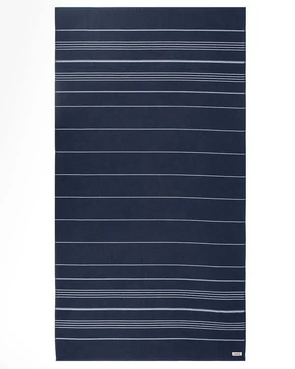 Alternative view of Classic Fringeless XL Bath Bundle - Navy | Sand Cloud