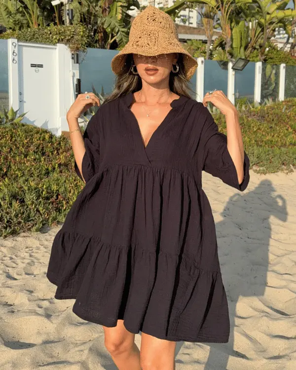 Agonda Gauze Tunic Dress | Sand Cloud - Image 2