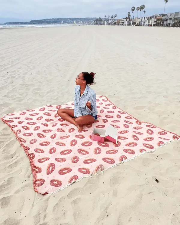 Alternative view of Donuts - PARTY BLANKET | Sand Cloud