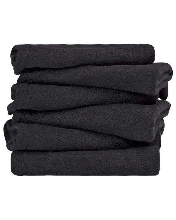 Terra Bath Washcloth Bundle - 6 Pack - Black | Sand Cloud - Image 2