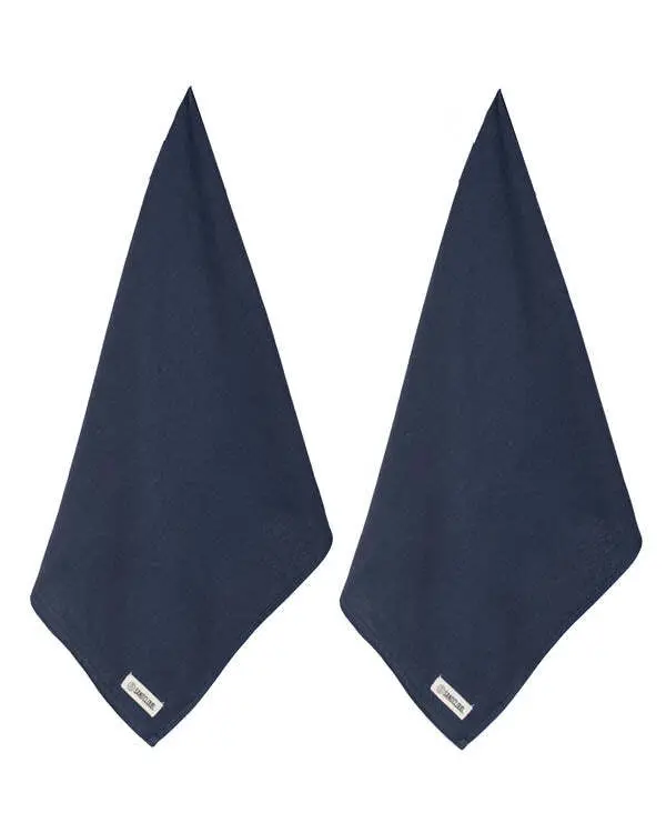 Terra Fringeless Hand Bath Bundle 2 Pack - Navy | Sand Cloud - Image 3