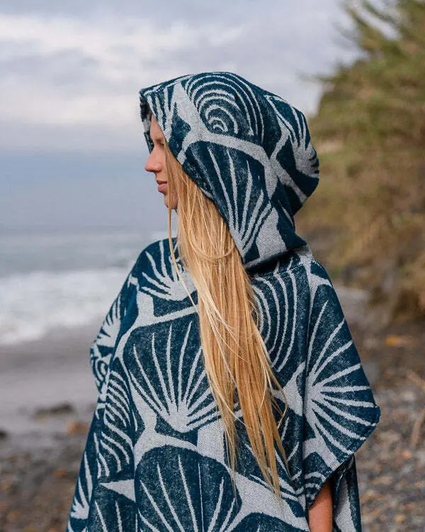 Shells Hooded Poncho | Sand Cloud - Image 4