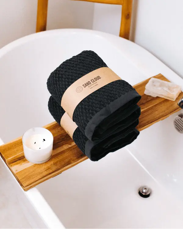 Atom XL Bath Bundle - 2 Pack - Black | Sand Cloud - Image 2