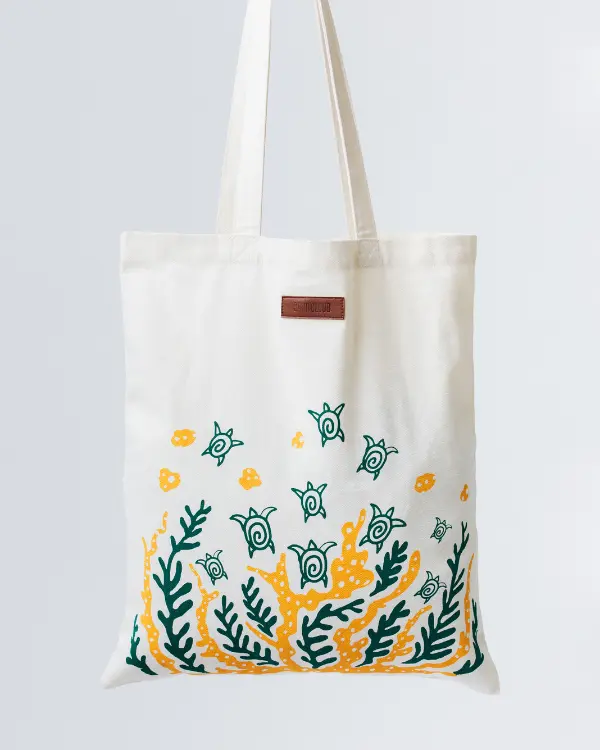 Swimming Turtles Everyday Tote | Sand Cloud - Image 2